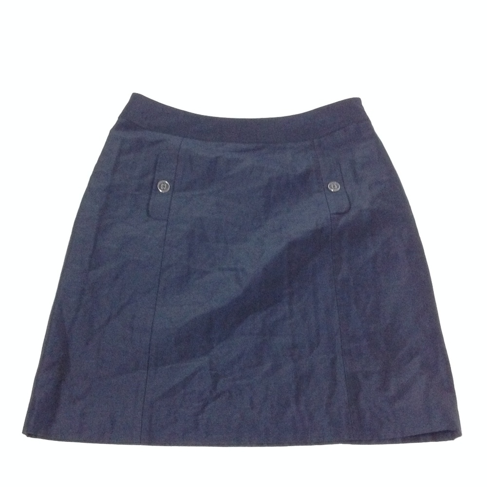 Pinky & Dianne Women's A-Line Skirt Size 6 Navy
